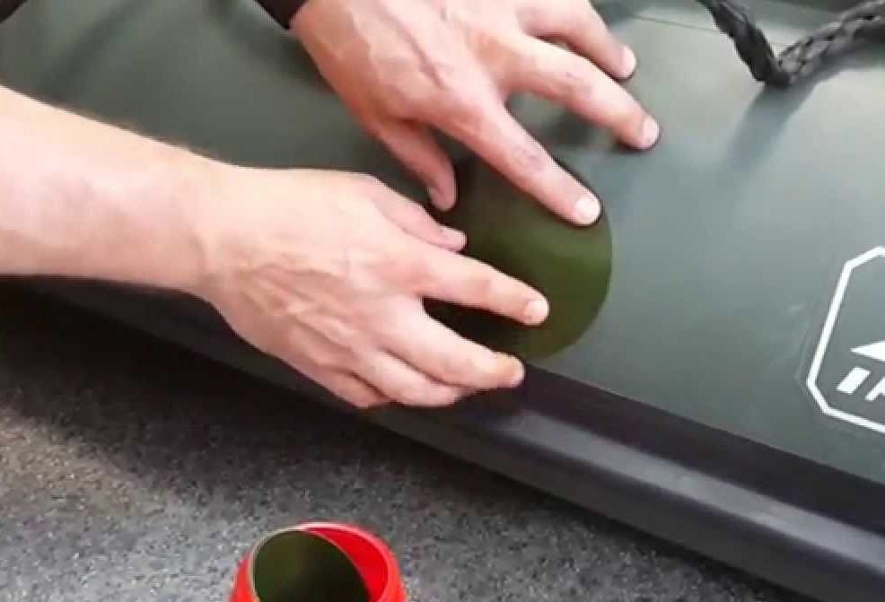 Ремонт лодки ПВХ